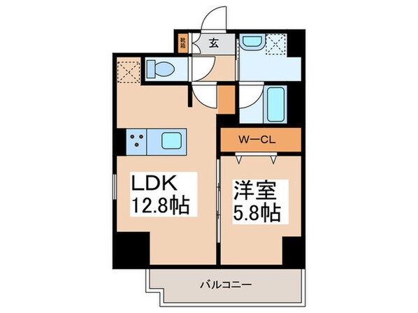 グランデｭール秋葉原の物件間取画像